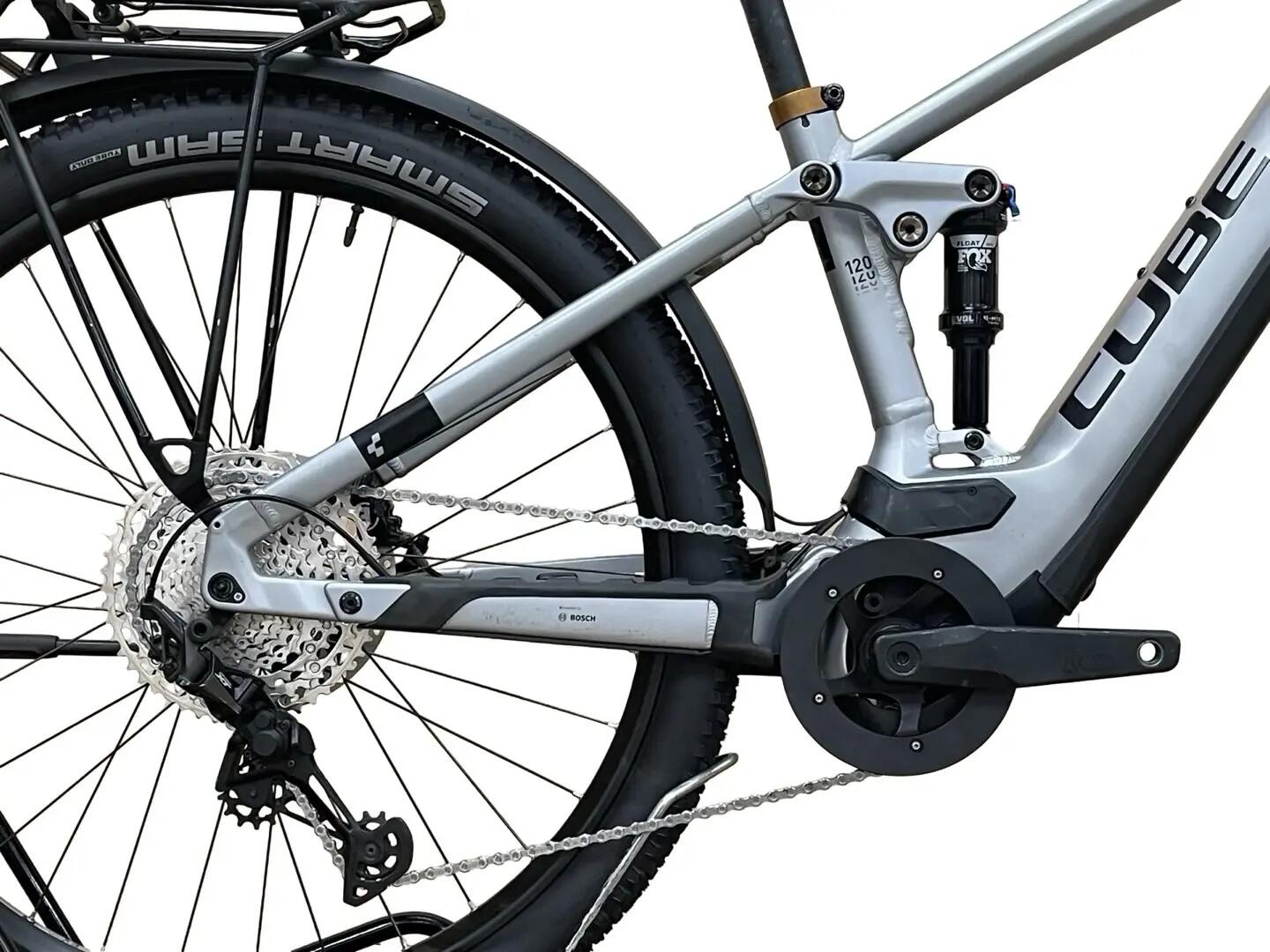 Segunda vida - Bicicletas E-montanha Cube Stereo Hybrid 120 Race - Como novo 13/15
