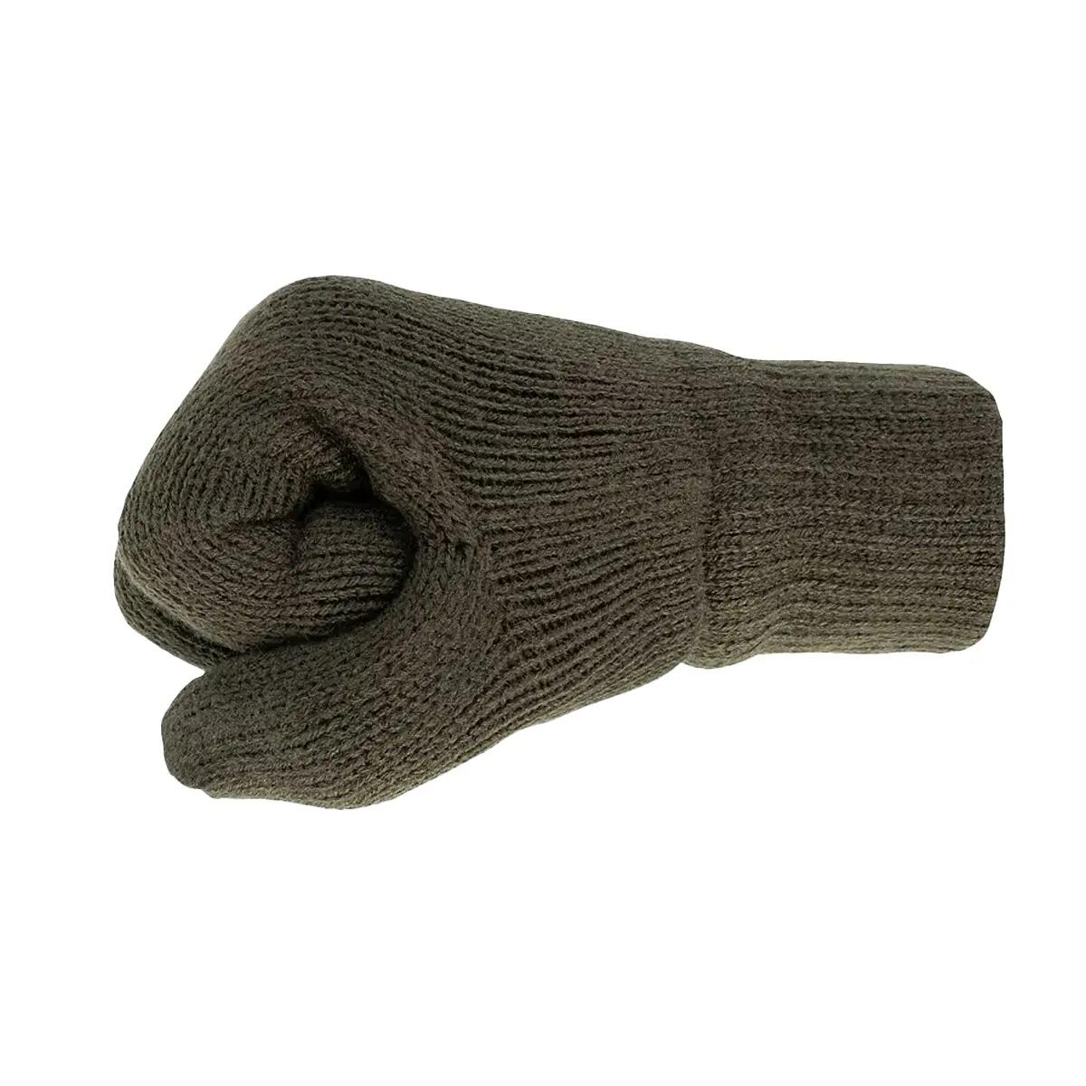 Mens Thinsulate Plain Gloves (Green) 3/3