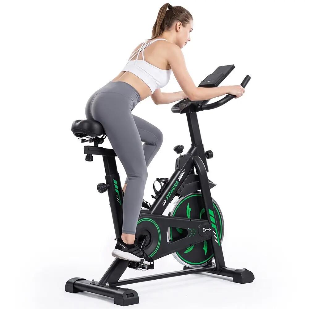 Bicicleta indoor DC002A com app Bluetooth volante 6kg capacidade 150kg 4/6