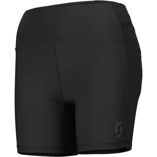 Damen - Sport-Tights - kurz - Endurance Tech - Schwarz