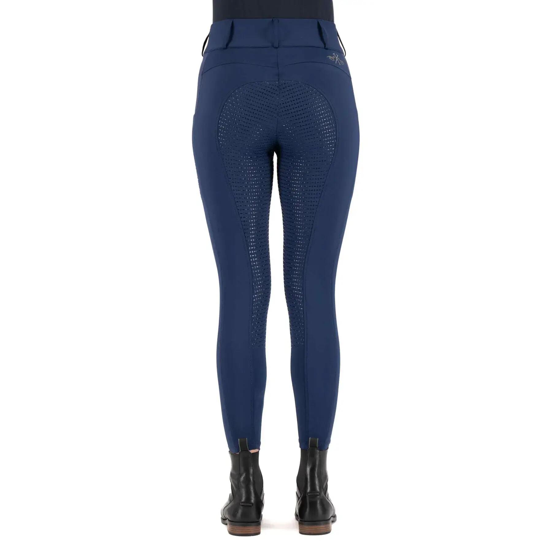 Reitleggings full grip Damen HV Polo Evi 4/4