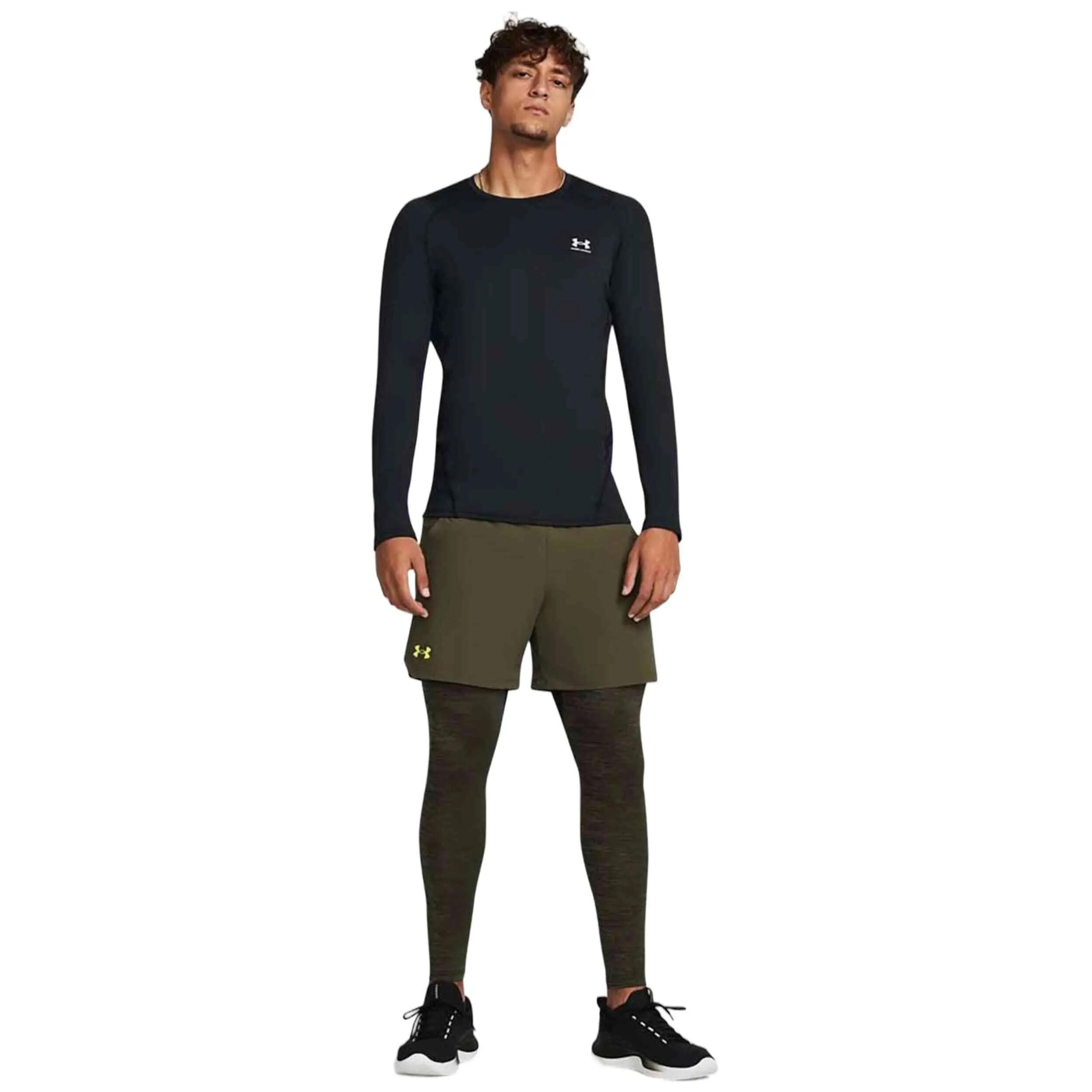 Leggings Under Armour model ColdGear Twist voor mannen 3/4