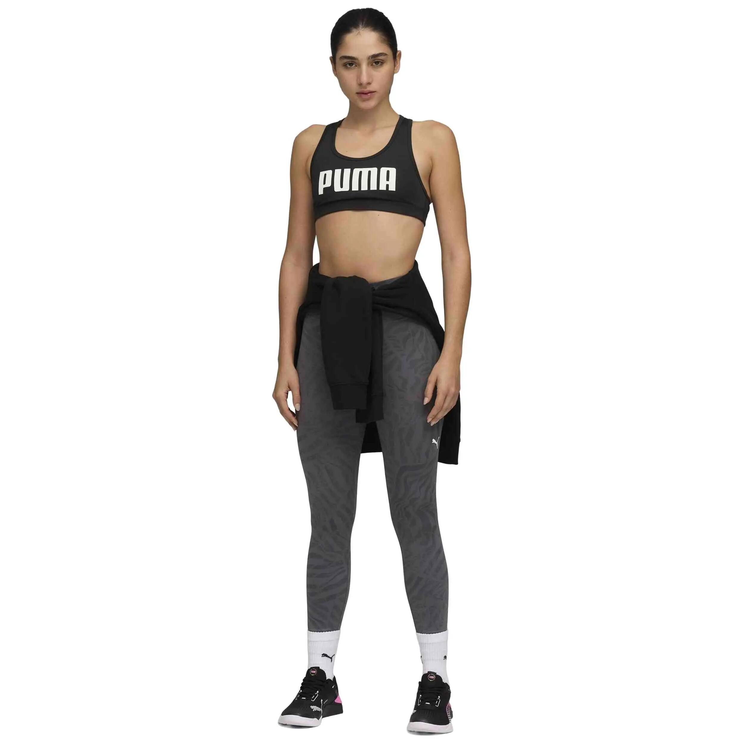 Leggings Puma modelo TAD Essential Ribbon Stripe para mulheres 4/5