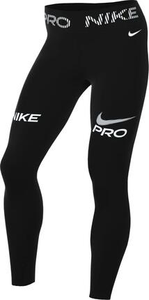 Legging Nike Pro 365 - Femme - 7/8, taille mi-haute - Noir/Blanc