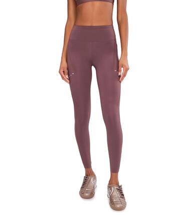 Legging - running - femme - 7/8, taille haute - Nike Swift - Bordeaux