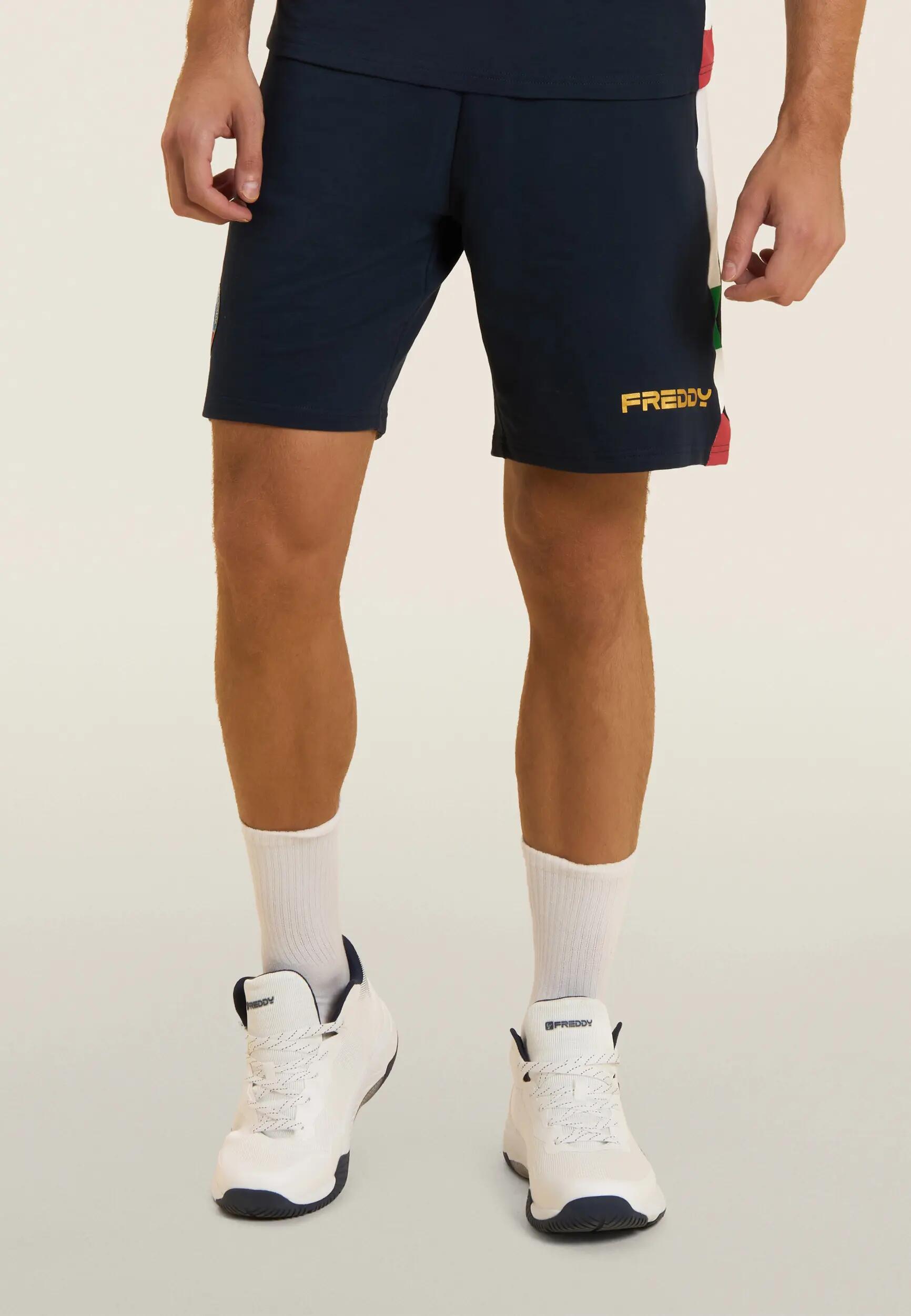 Pantalon court pour hommes en molleton de coton bicolore, merchandising officiel 2/6