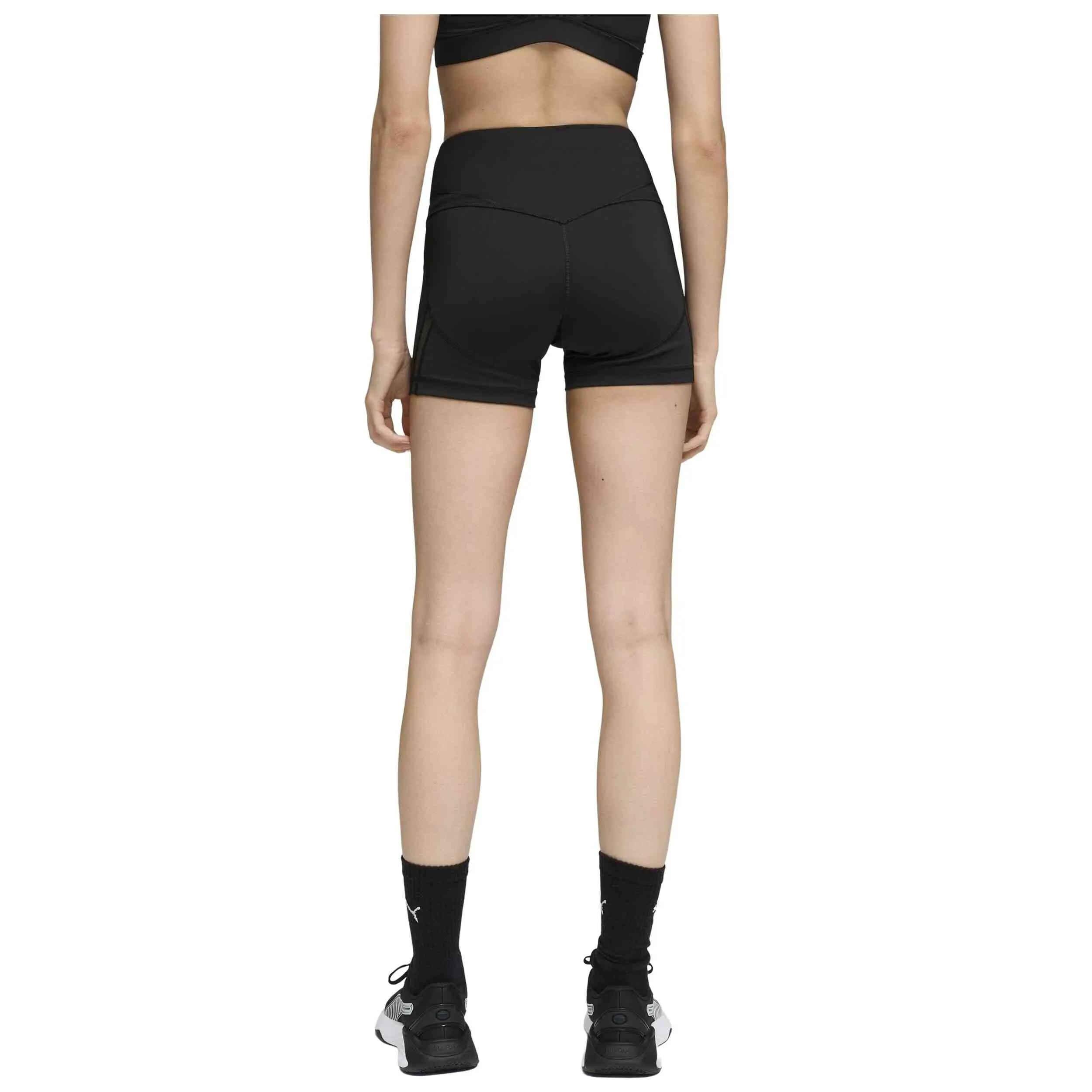 Calças de lycra Puma modelo Shape Short Tight 4 Inch para mulheres 3/5