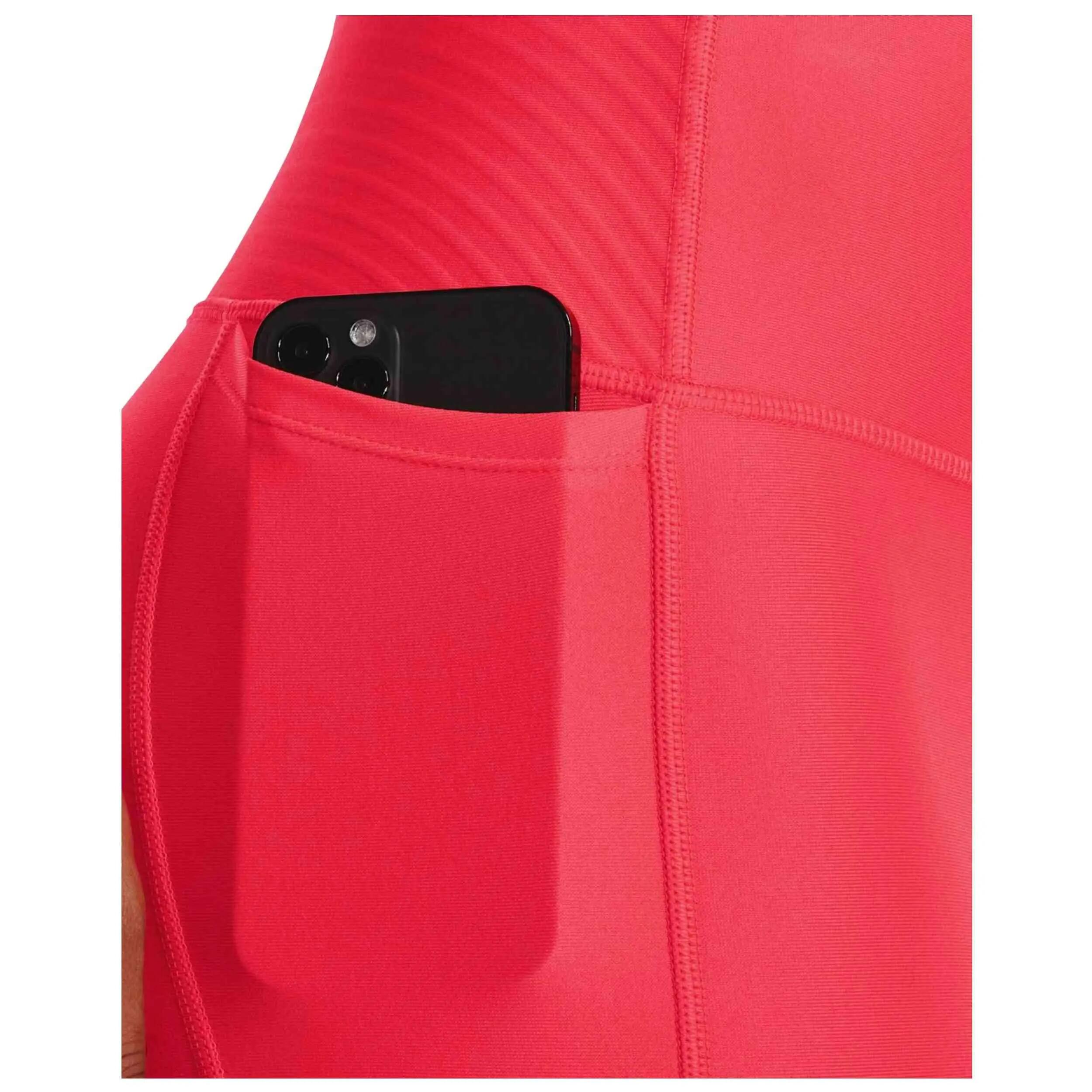 Leggings Under Armour model HeatGear "Red Black" voor vrouwen 5/5