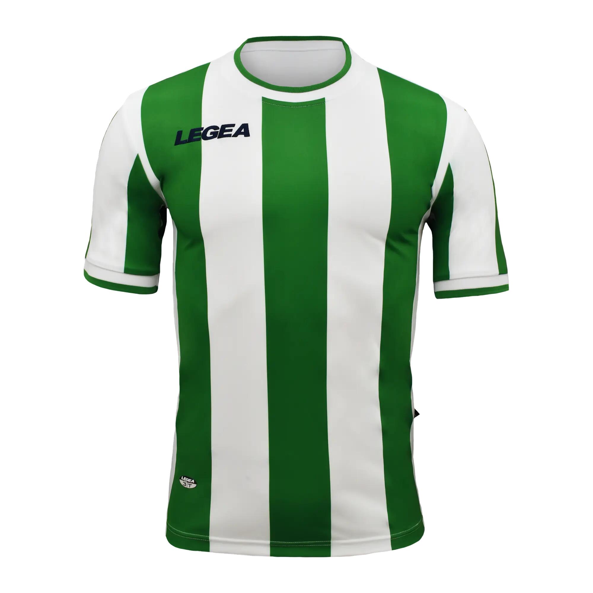 10-Pack Football Shirts VALENCIA Short Sleeve White-Green - Size XS 2/6