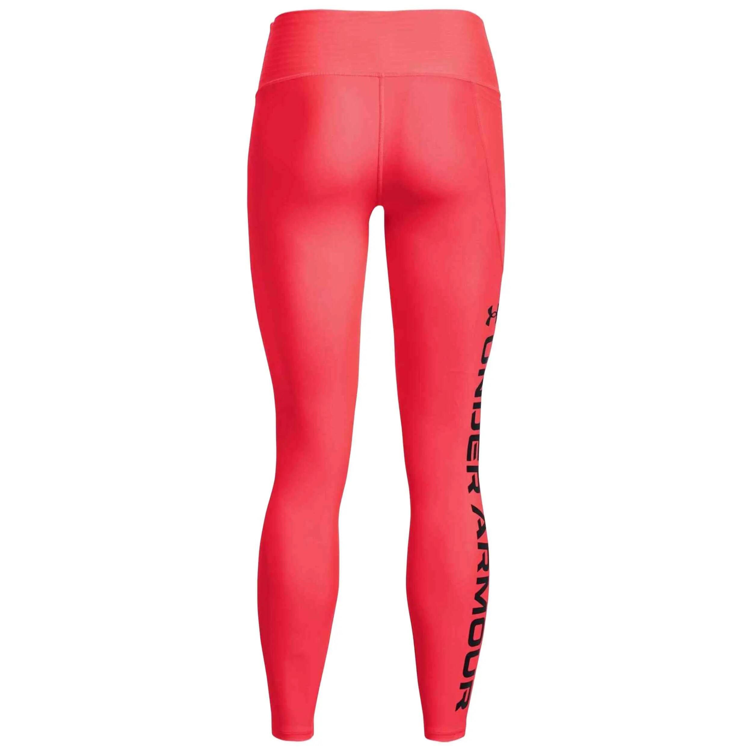 Leggings Under Armour model HeatGear "Red Black" voor vrouwen 2/5