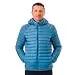 Donsjas - Sportswear - Heren - Coco 4 - Licht, verstelbare capuchon - Leigrijs 3/4