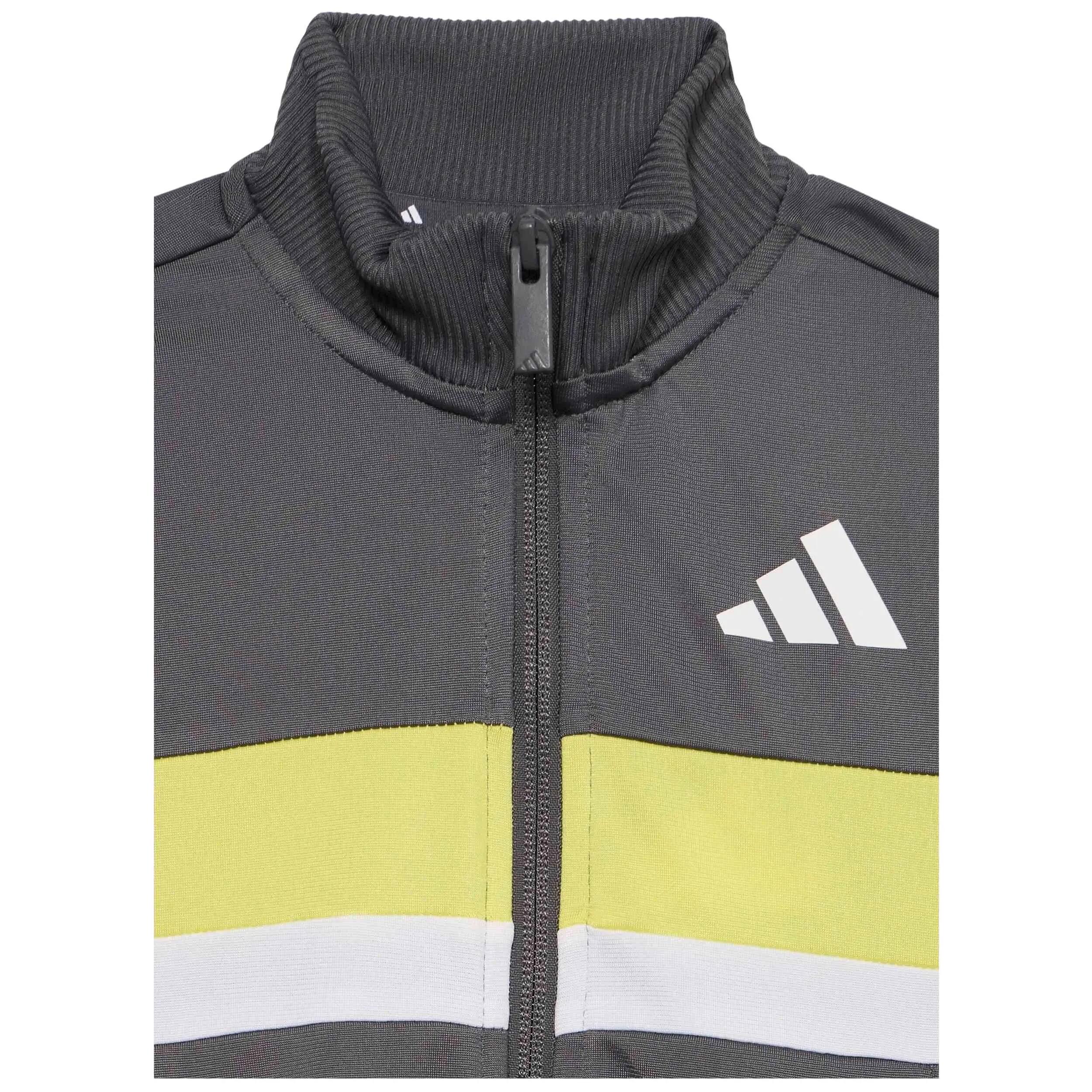 Fato de treino Adidas modelo Essentials Tiberio Kids para crianças unissex 3/3