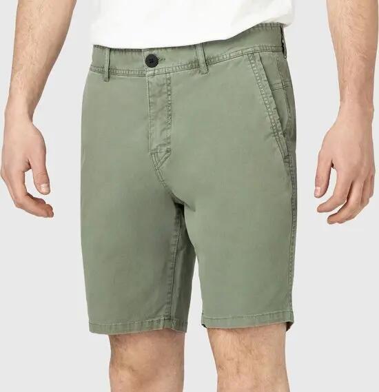 Bermuda - Homme - Cambeco - Coton biologique - Vert kaki 1/1
