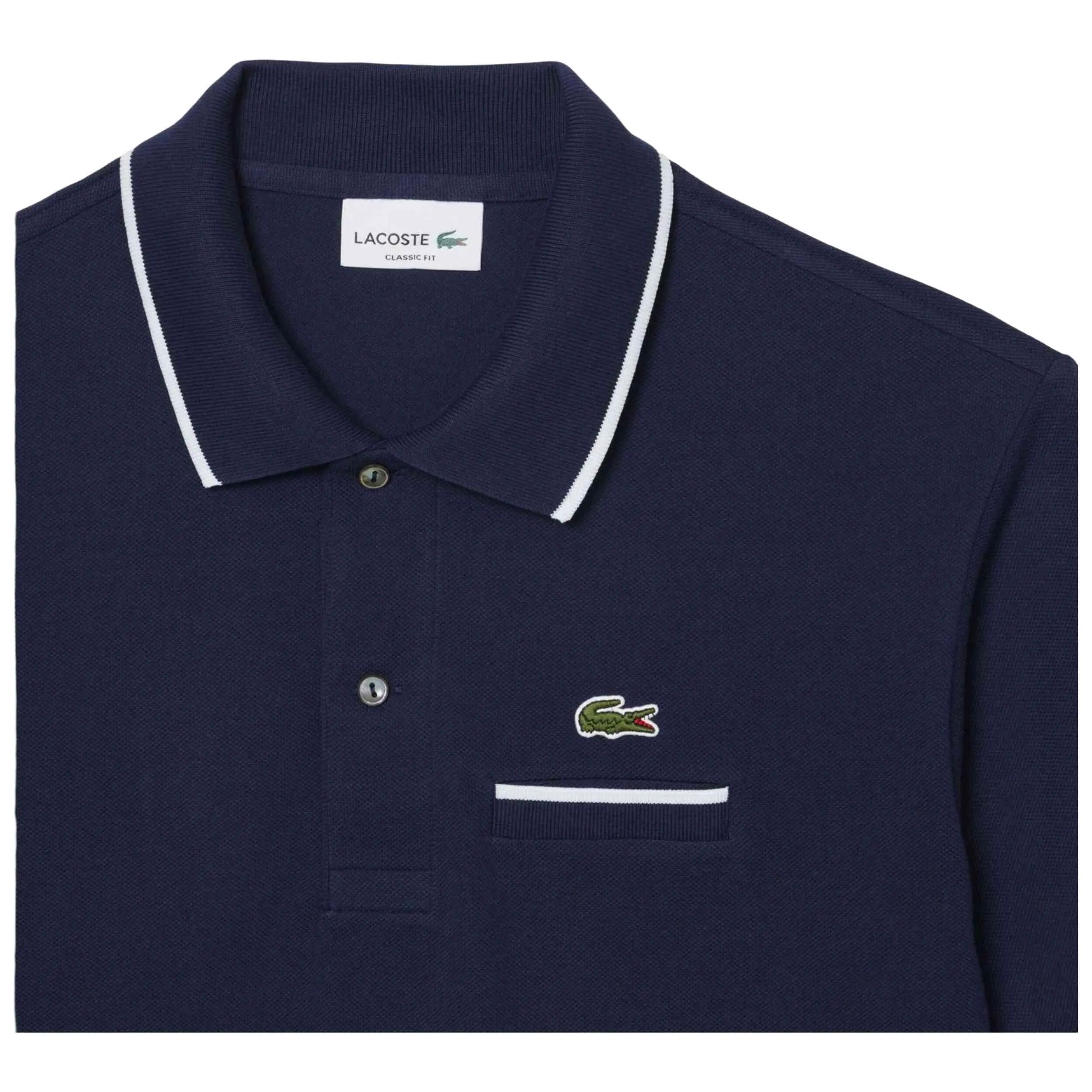 Polo à manches courtes Lacoste modèle L.12.12 pour homme 4/5