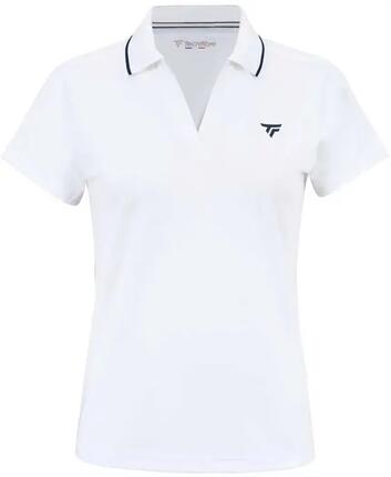 Polo - Sport - Femme - Manches courtes, coupe regular - Team Tech - Blanc
