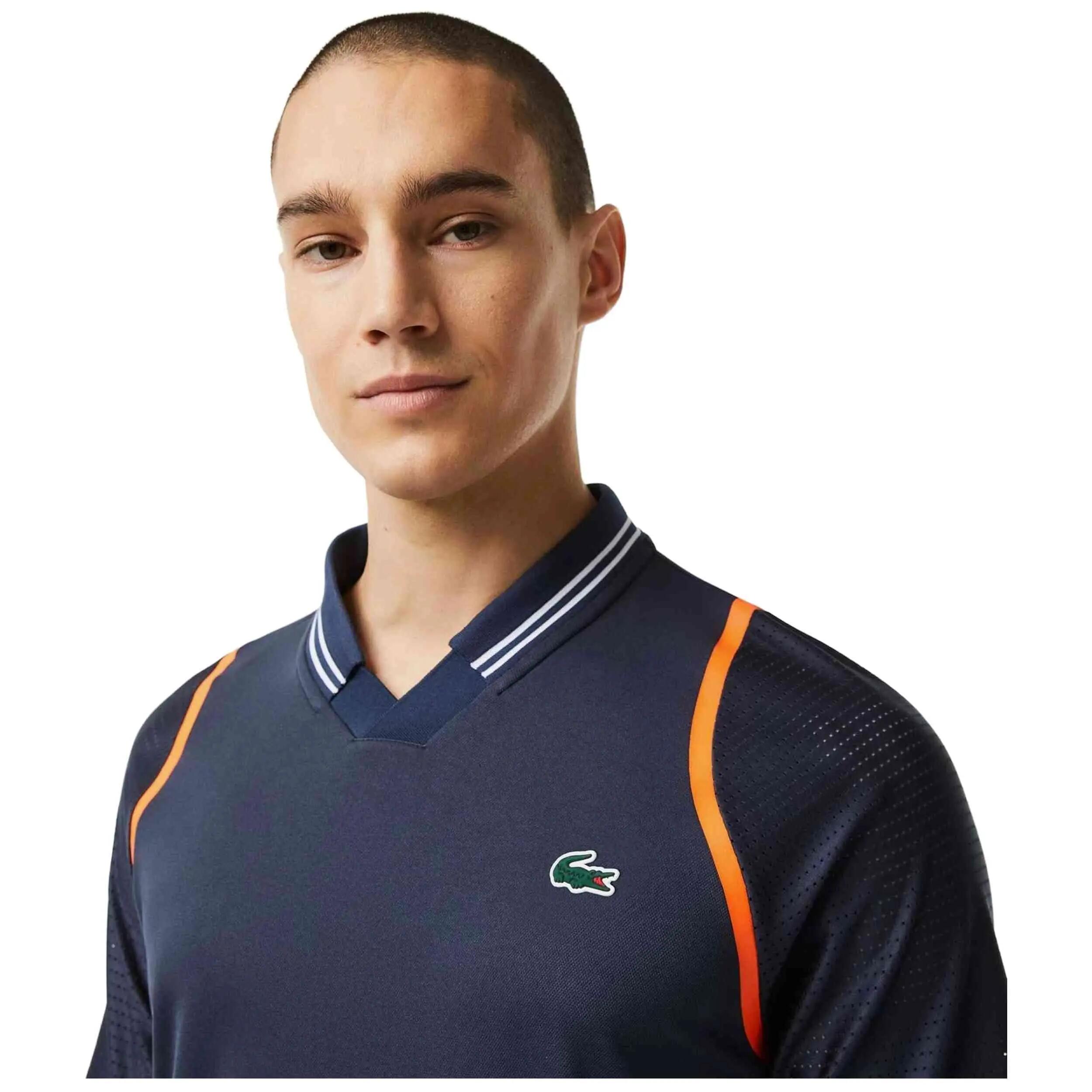 Polo à manches courtes Lacoste modèle DH1961-KXE pour homme 3/5
