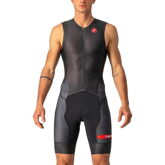 Combinaison triathlon homme - aérodynamique - Free M Sanremo - noire