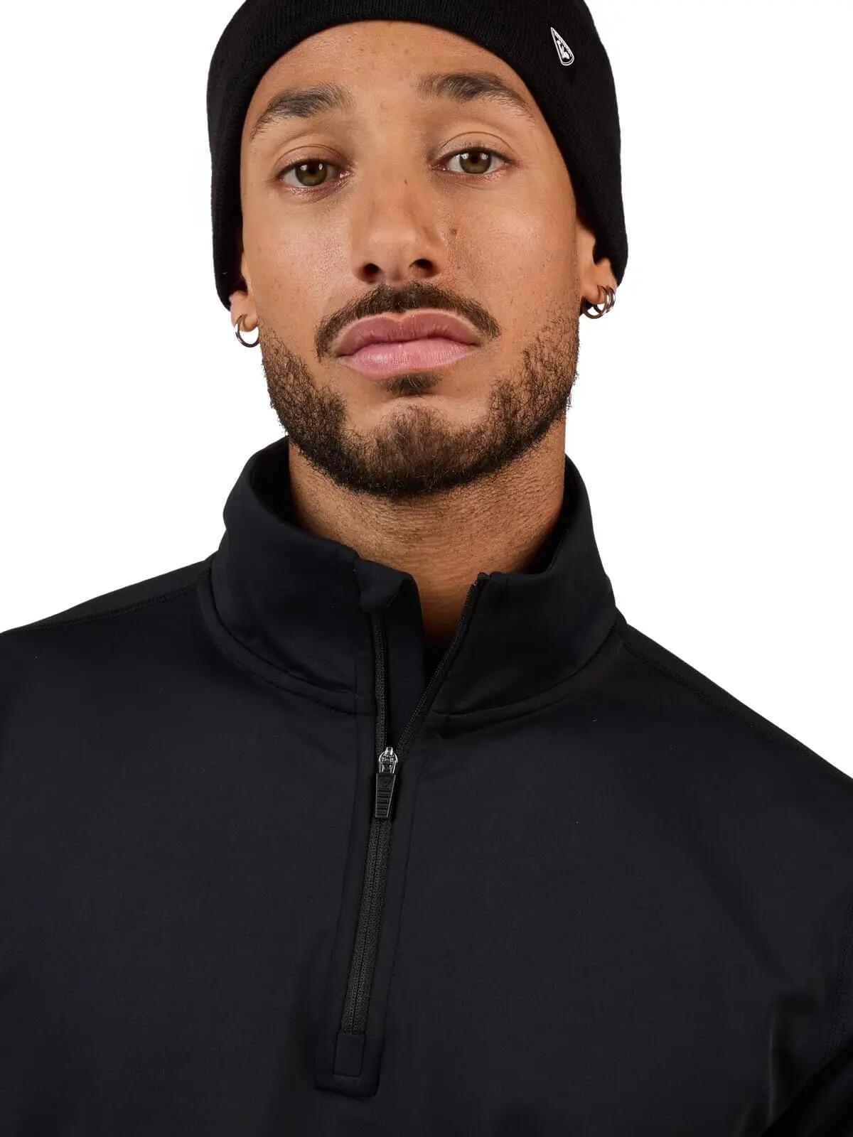 Polaire - Sport - Homme - Mid Layer Stretch - Noir 3/4