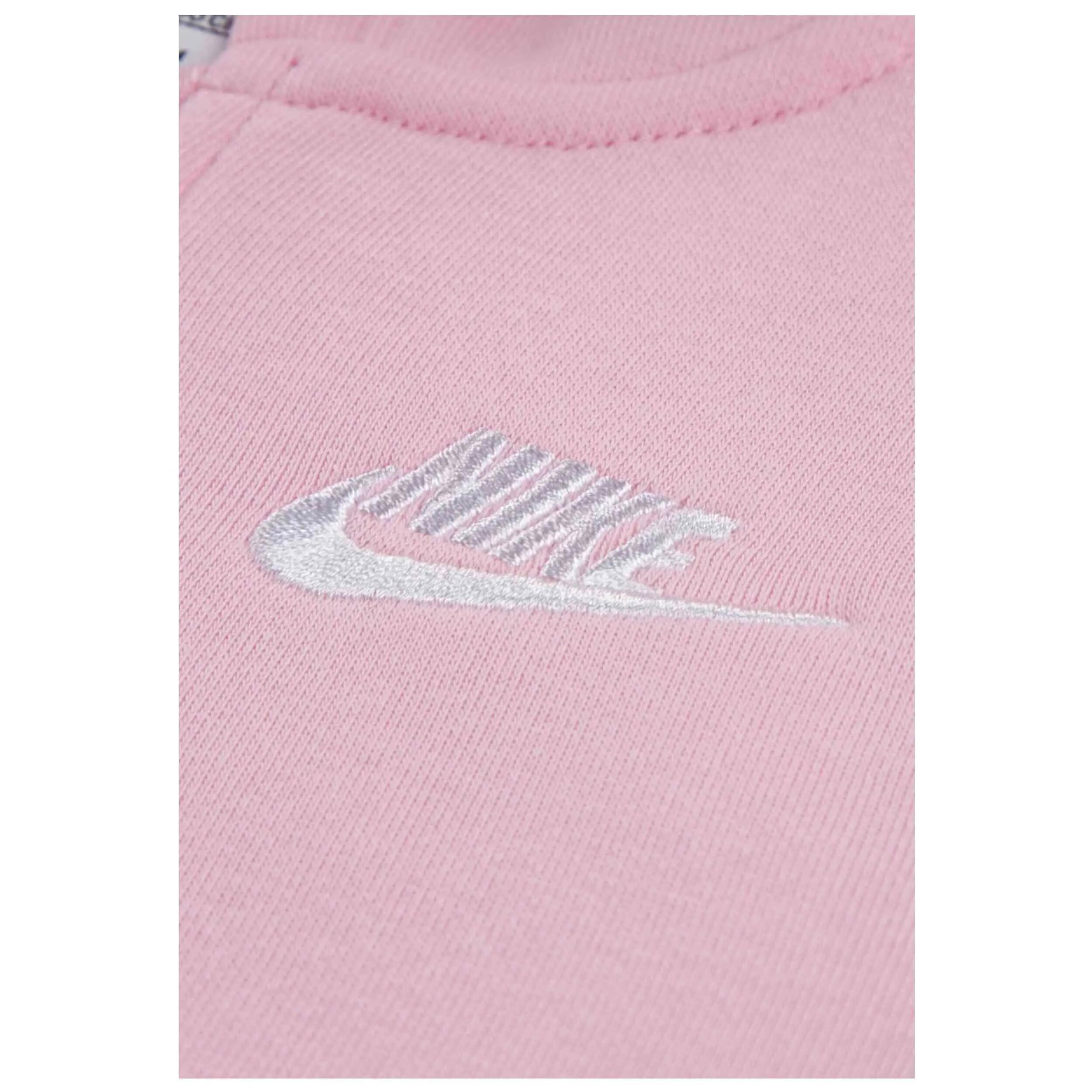 Trainingspak set Nike model Club Fleece "Medium Soft Pink/Wh voor unisex jongens 3/4