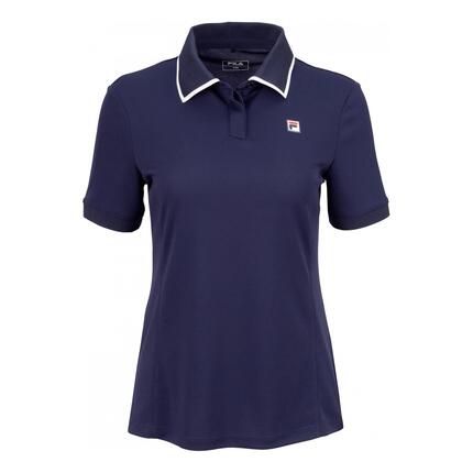 Damen - Sport - Poloshirt - Kurzarm - Zadina - Dunkelblau