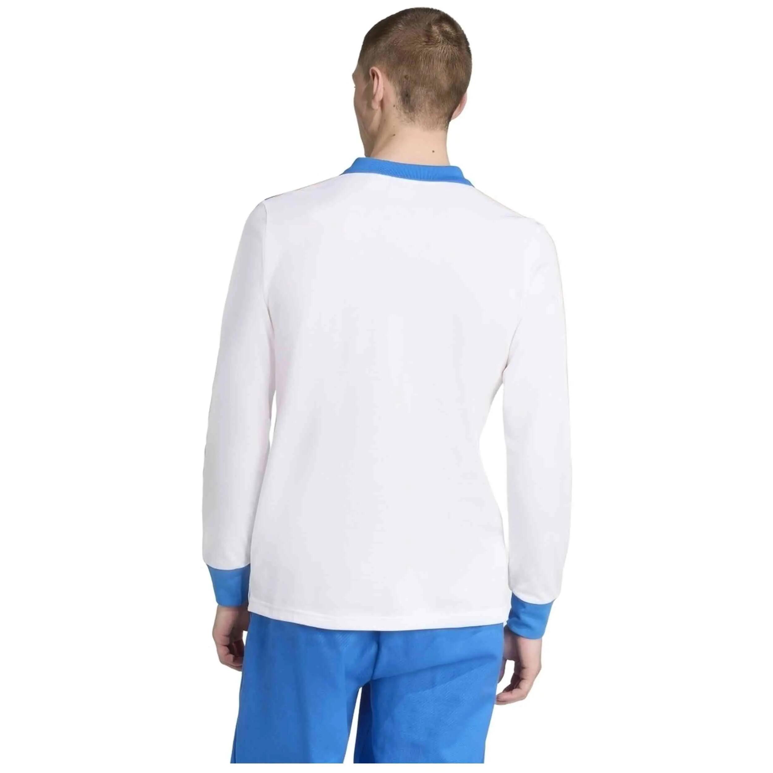 Lange mouw poloshirt Adidas model Real Madrid Terrace Icons voor mannen 2/5