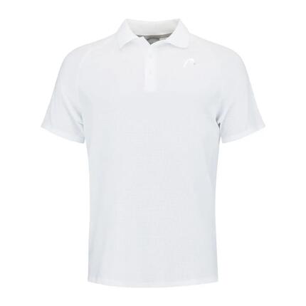Herren - Sport - Poloshirt - HEAD - schnelltrocknend - Weiß