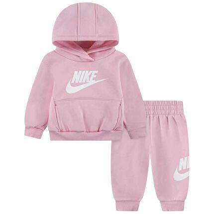 Trainingspak set Nike model Club Fleece "MEDIUM SOFT PINK" voor unisex jongens