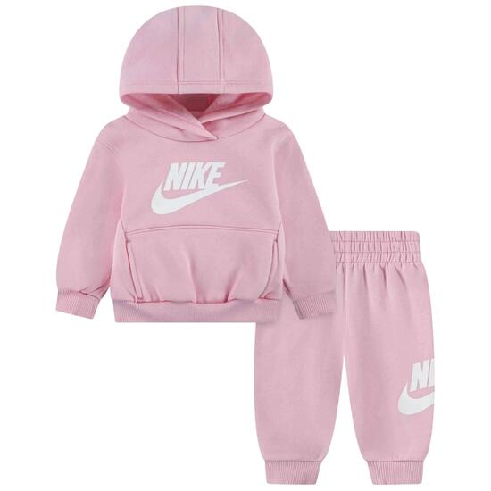 Trainingspak set Nike model Club Fleece "MEDIUM SOFT PINK" voor unisex jongens
