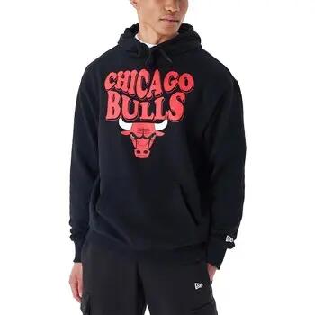 Erwachsene - NBA - Hoodie - Oversize - Chicago Bulls - Schwarz