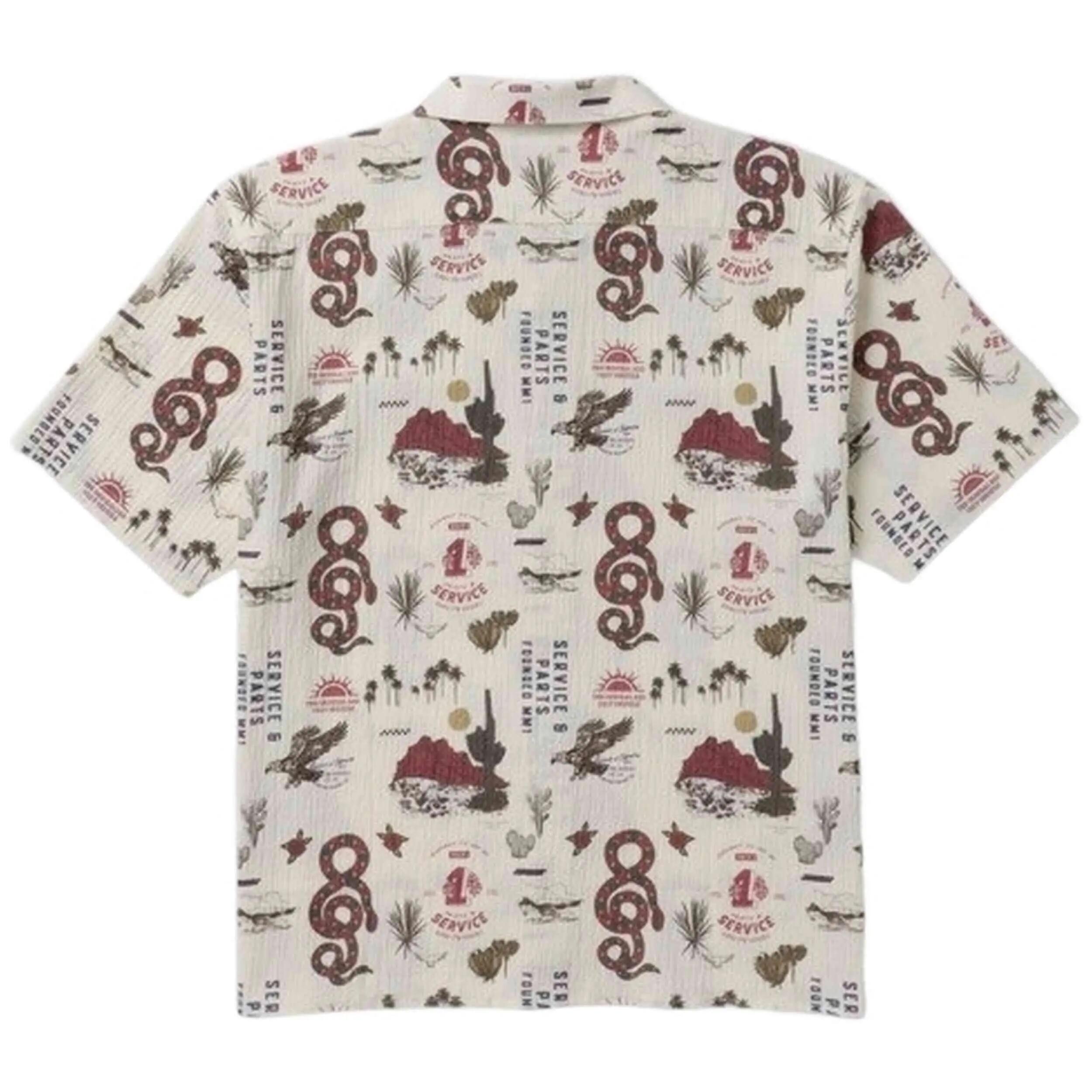 Camicia Rvca modello WASTELAND SS per uomini 2/5