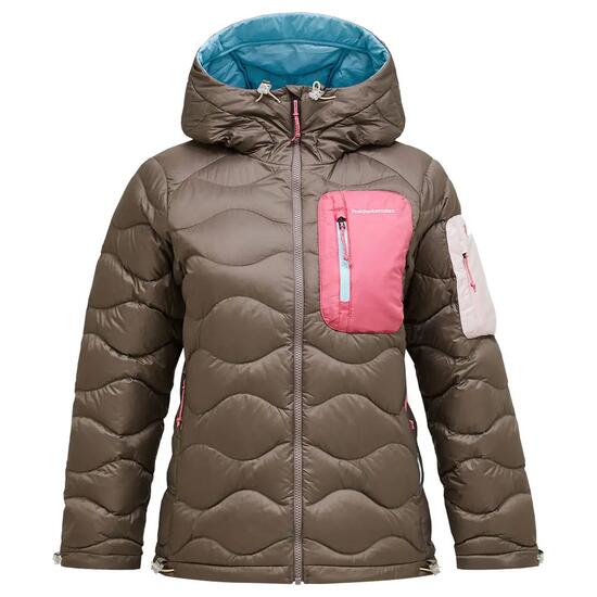 Veste femme - Outdoor - Duvet légère, déperlante - Helium Utility - Terrain Tan