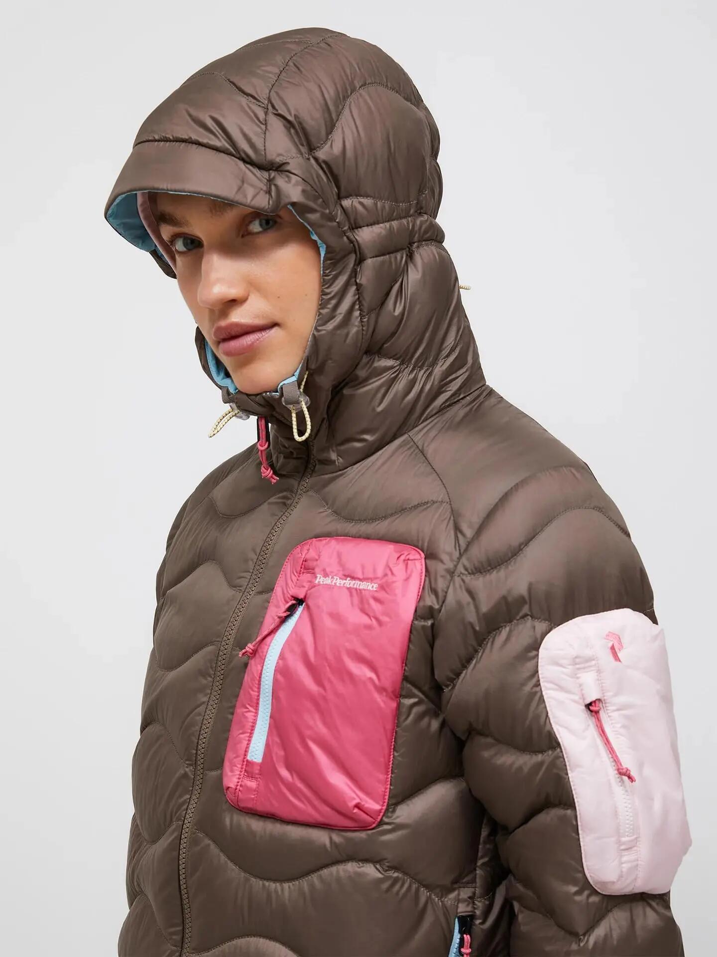 Veste femme - Outdoor - Duvet légère, déperlante - Helium Utility - Terrain Tan 4/4