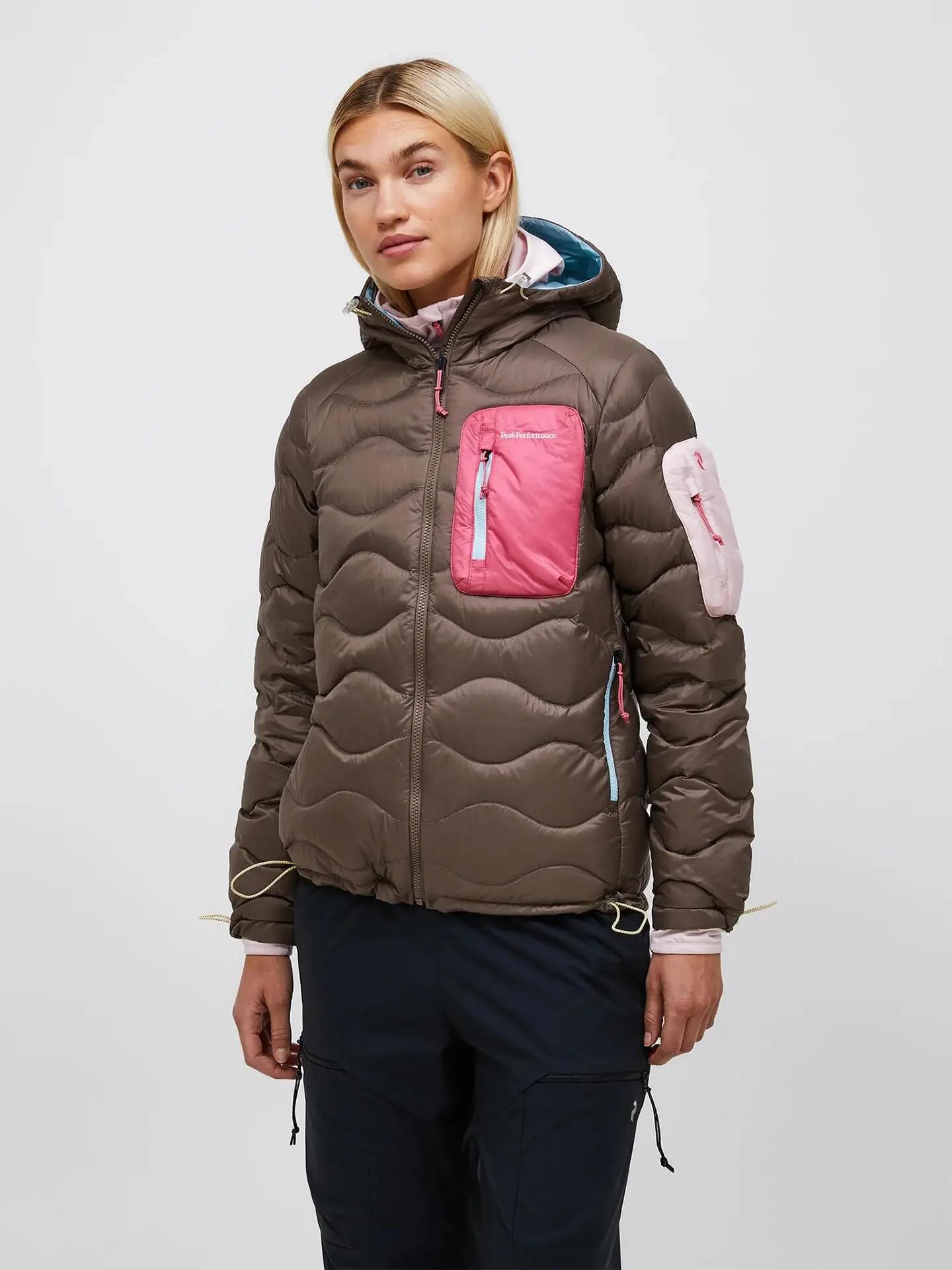 Veste femme - Outdoor - Duvet légère, déperlante - Helium Utility - Terrain Tan 2/4