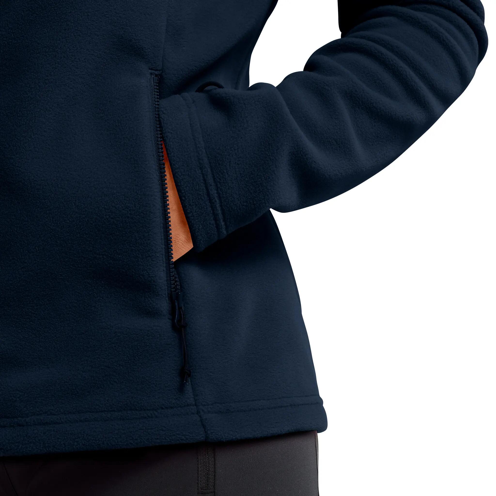 Fleecejacke weich leicht Damen - Taunus 100 Full-Zip 5/6
