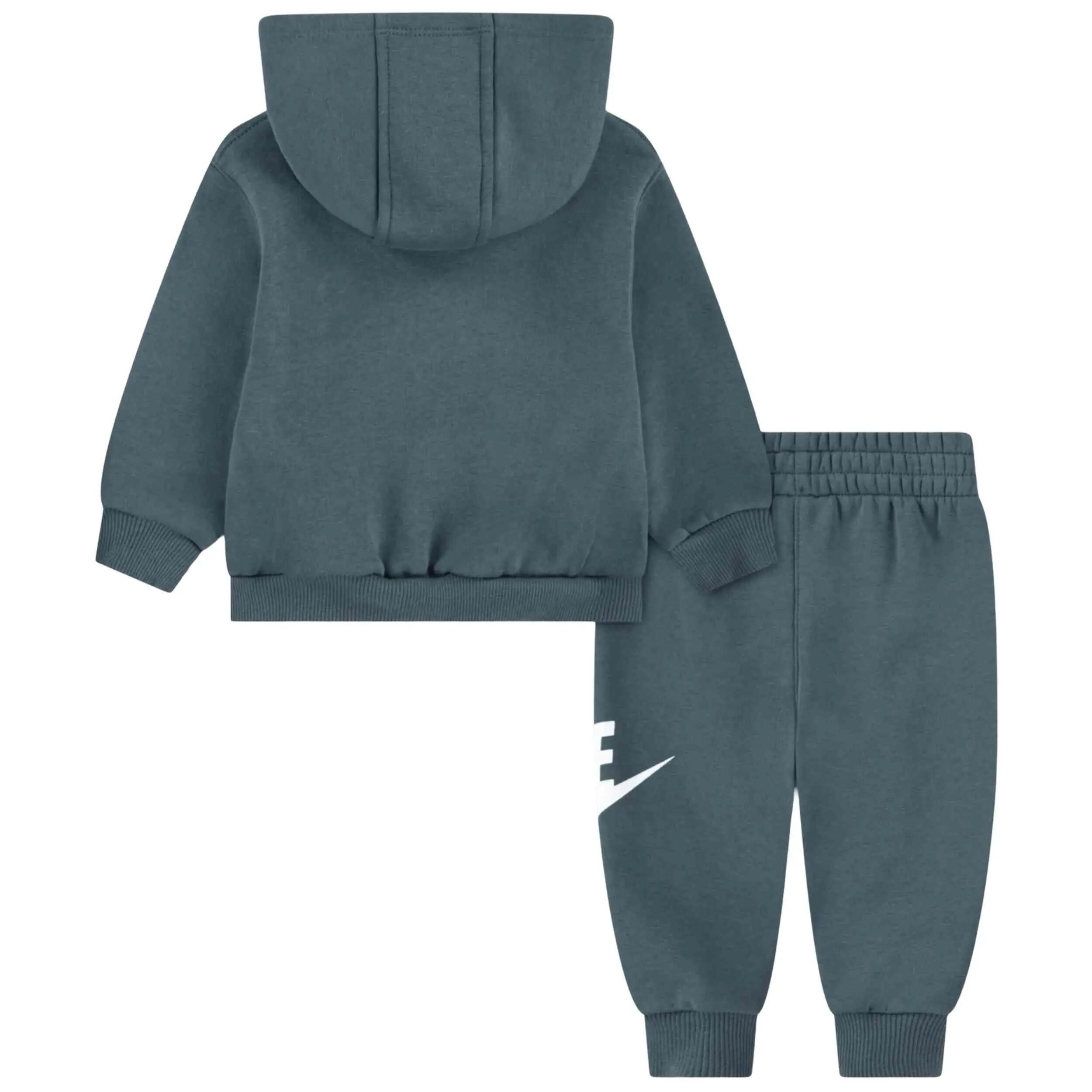 Trainingspak set Nike model Club Fleece "Mineral Slate" voor unisex jongens 2/5