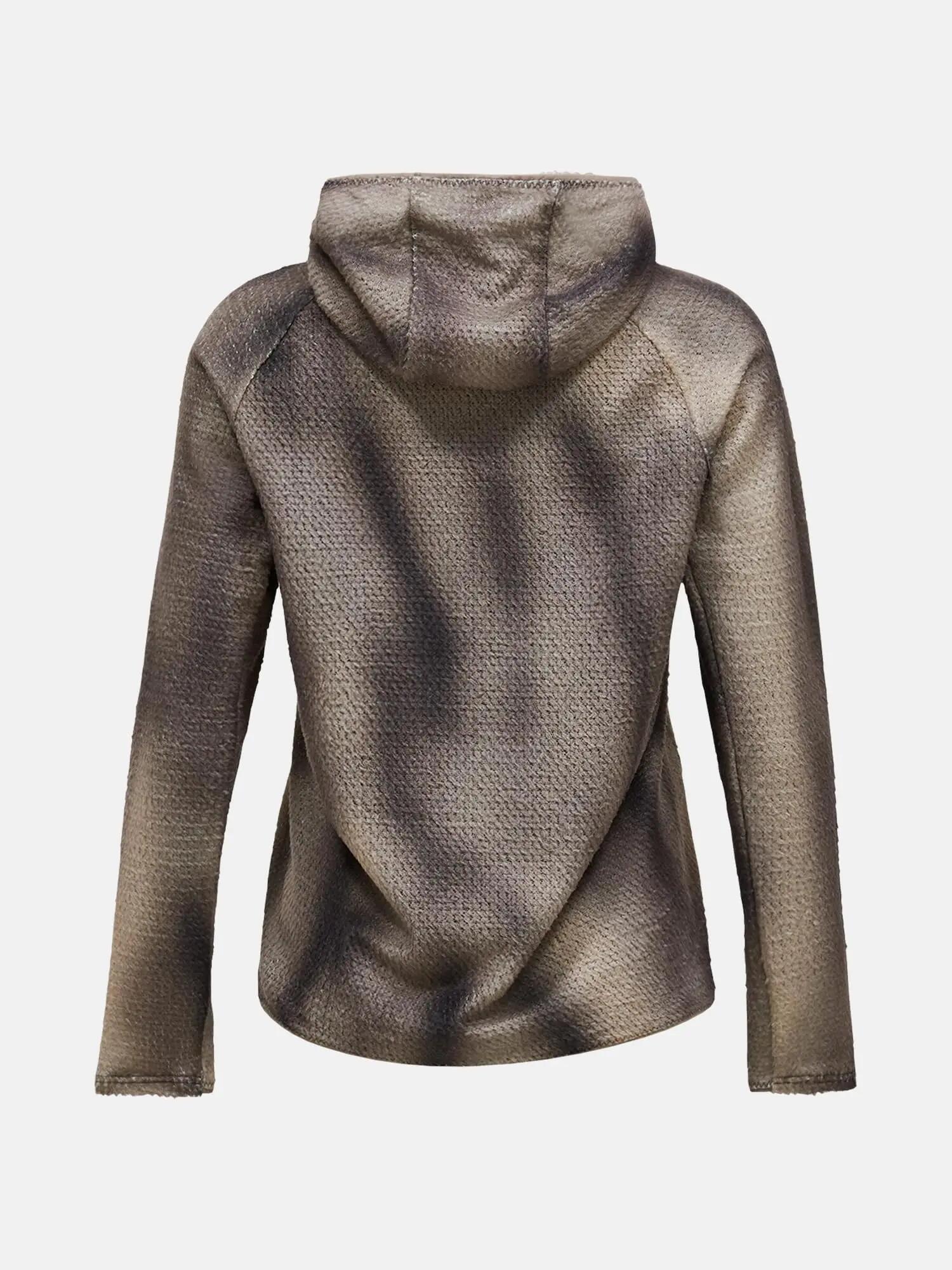 Fleece - Sport - Dames - Freelight AOP - Beige 4/4