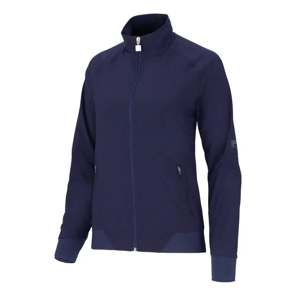 Damen - Sportjacke - Asta - Reißverschluss - Dunkelblau 1/1