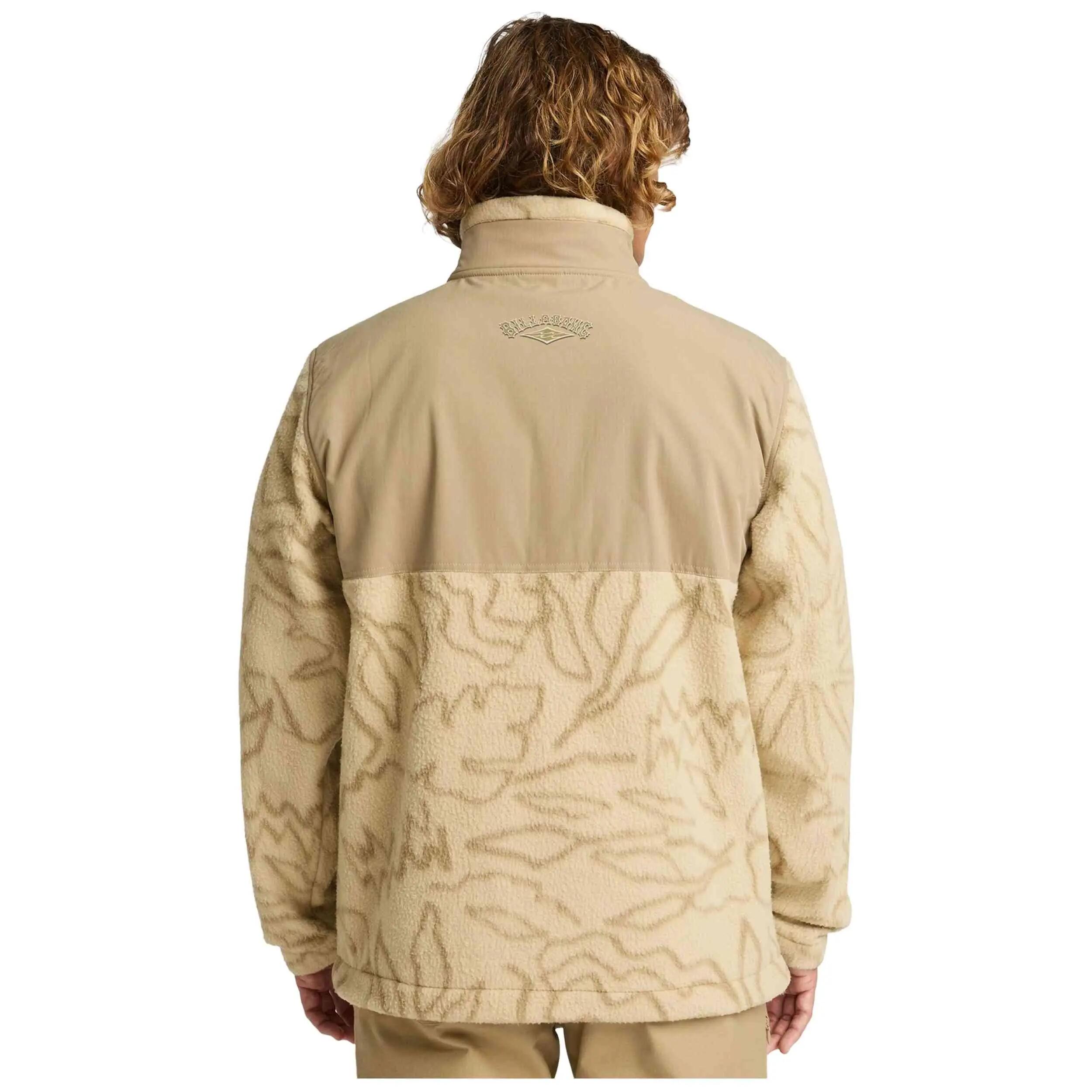 Fleece Billabong model Boundary Re-Issue "Beige" voor mannen 5/5
