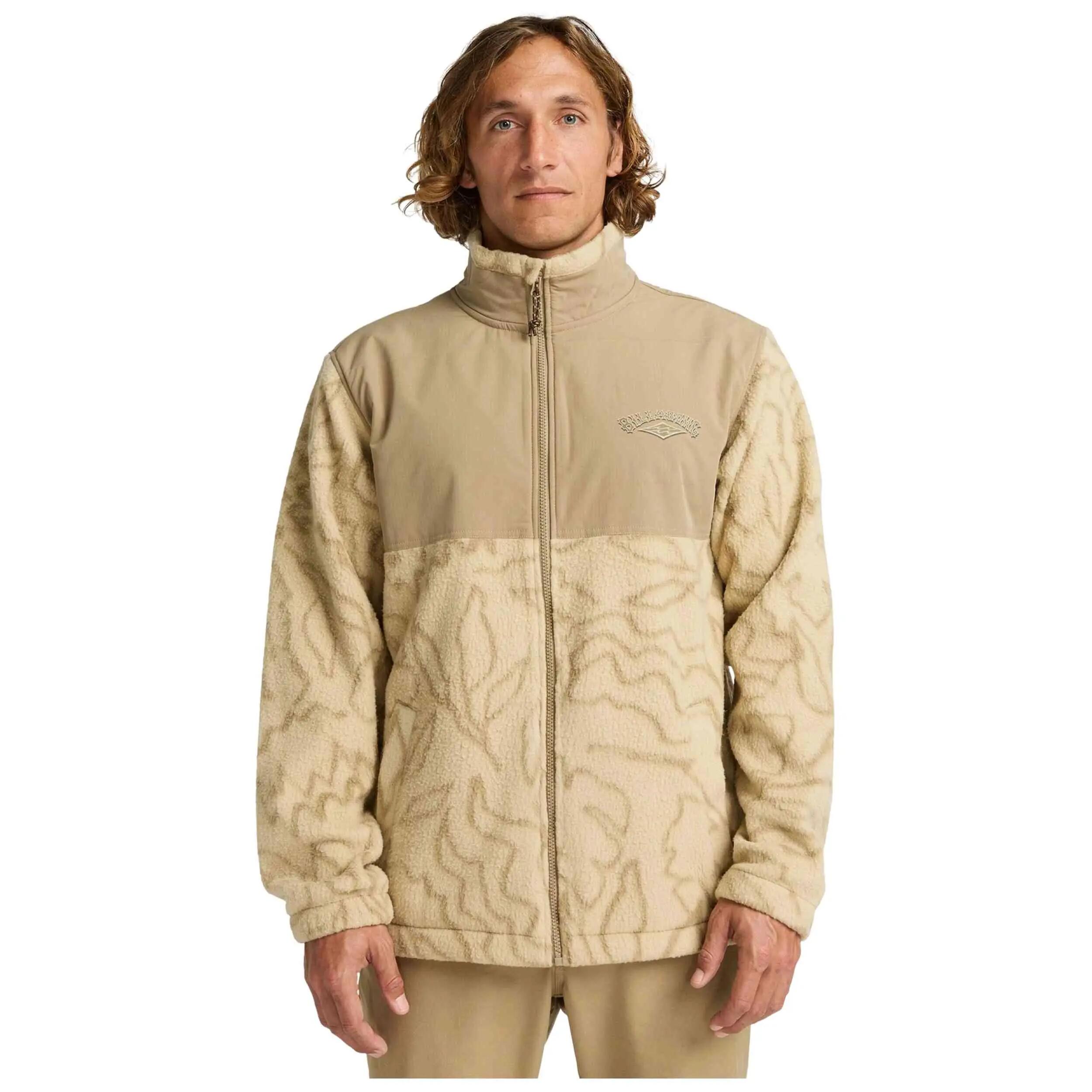 Fleece Billabong model Boundary Re-Issue "Beige" voor mannen 3/5