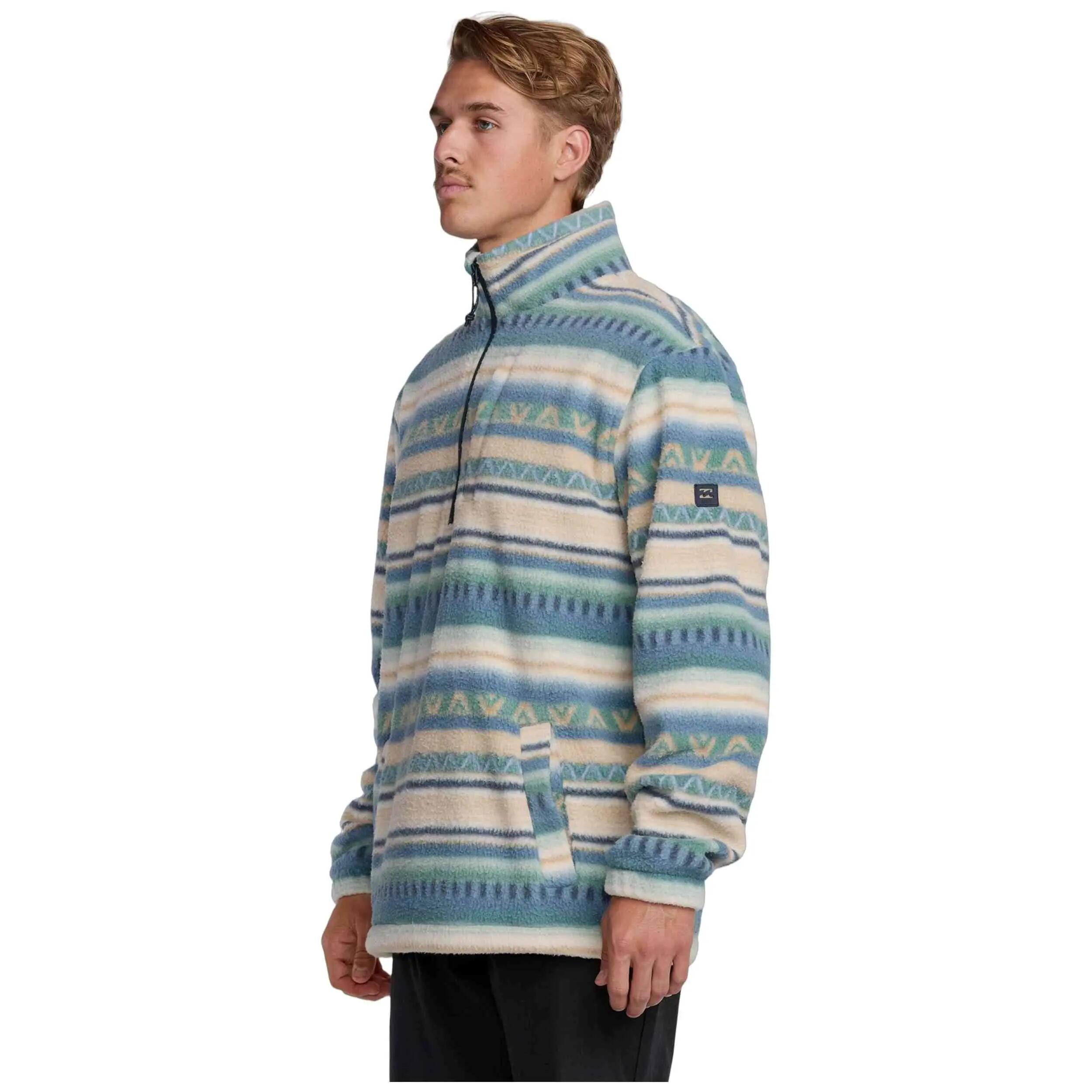 Fleece Billabong model Boundary Half Zip voor mannen 4/5