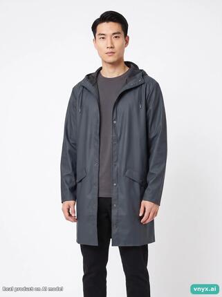 Second Life - RAINS Navy Outdoor Jacket Men