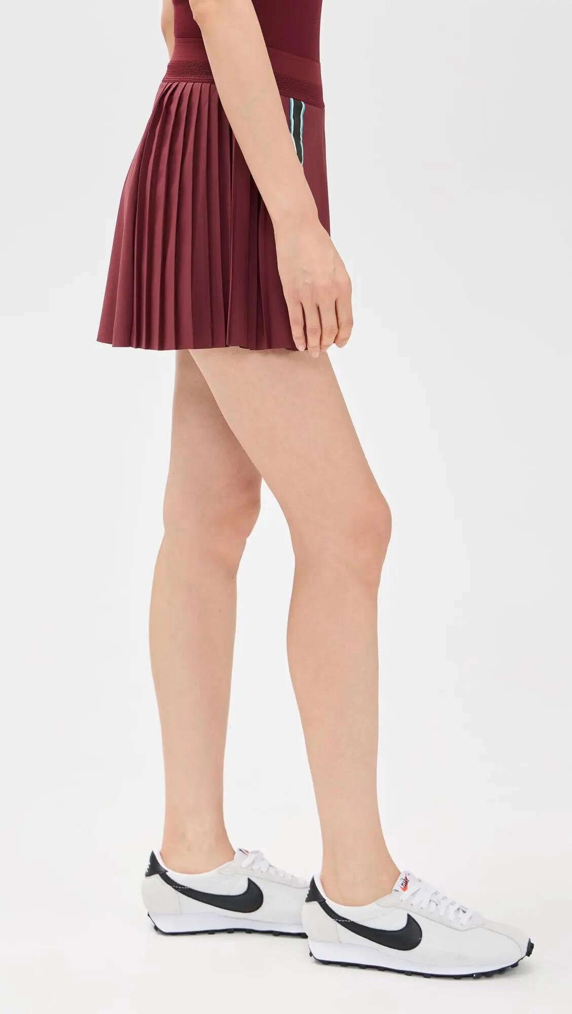 Jupe-short - Tennis - Femme - Nike Slam - Bordeaux 4/4