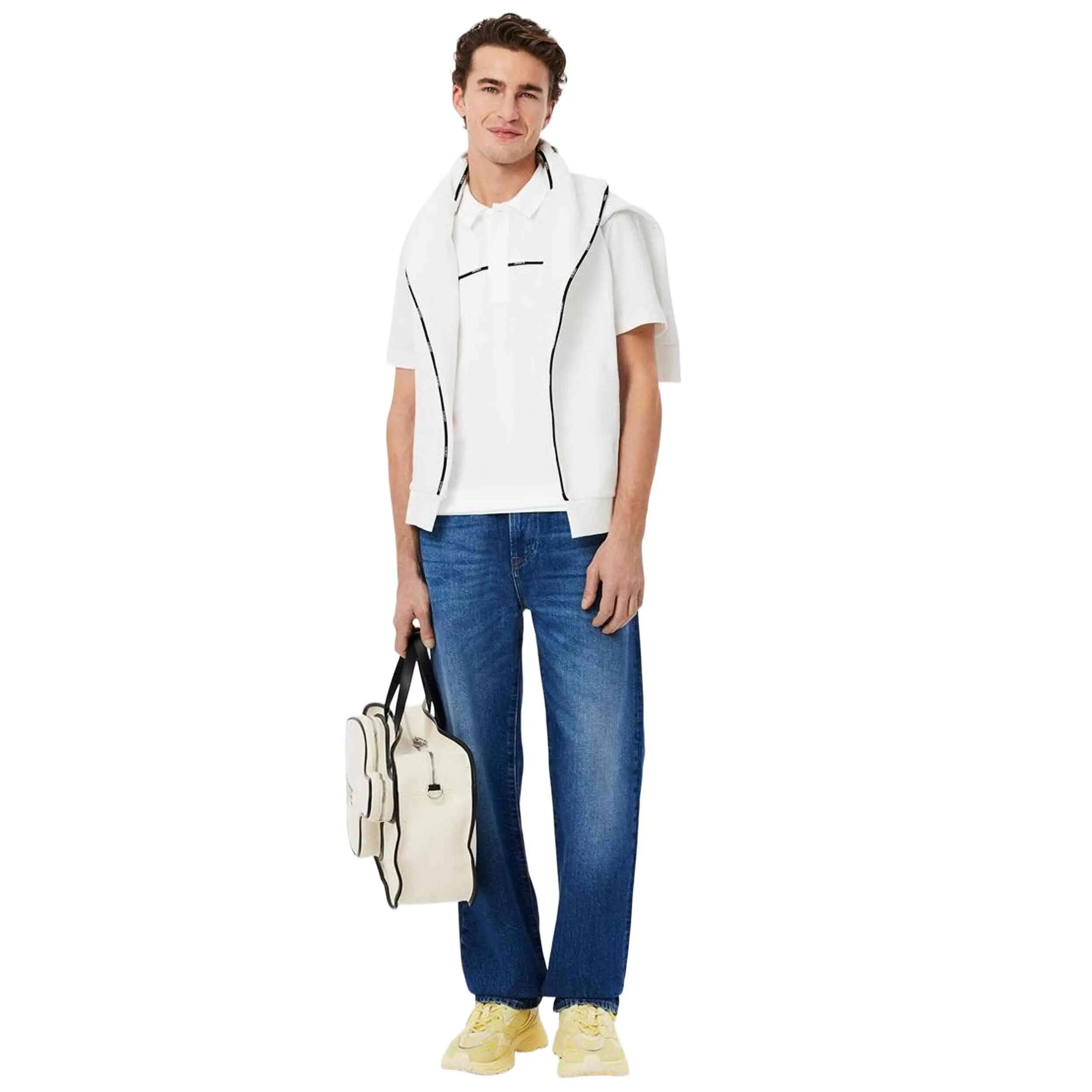 Polo à manches courtes Lacoste modèle L.12.12 pour homme 5/5