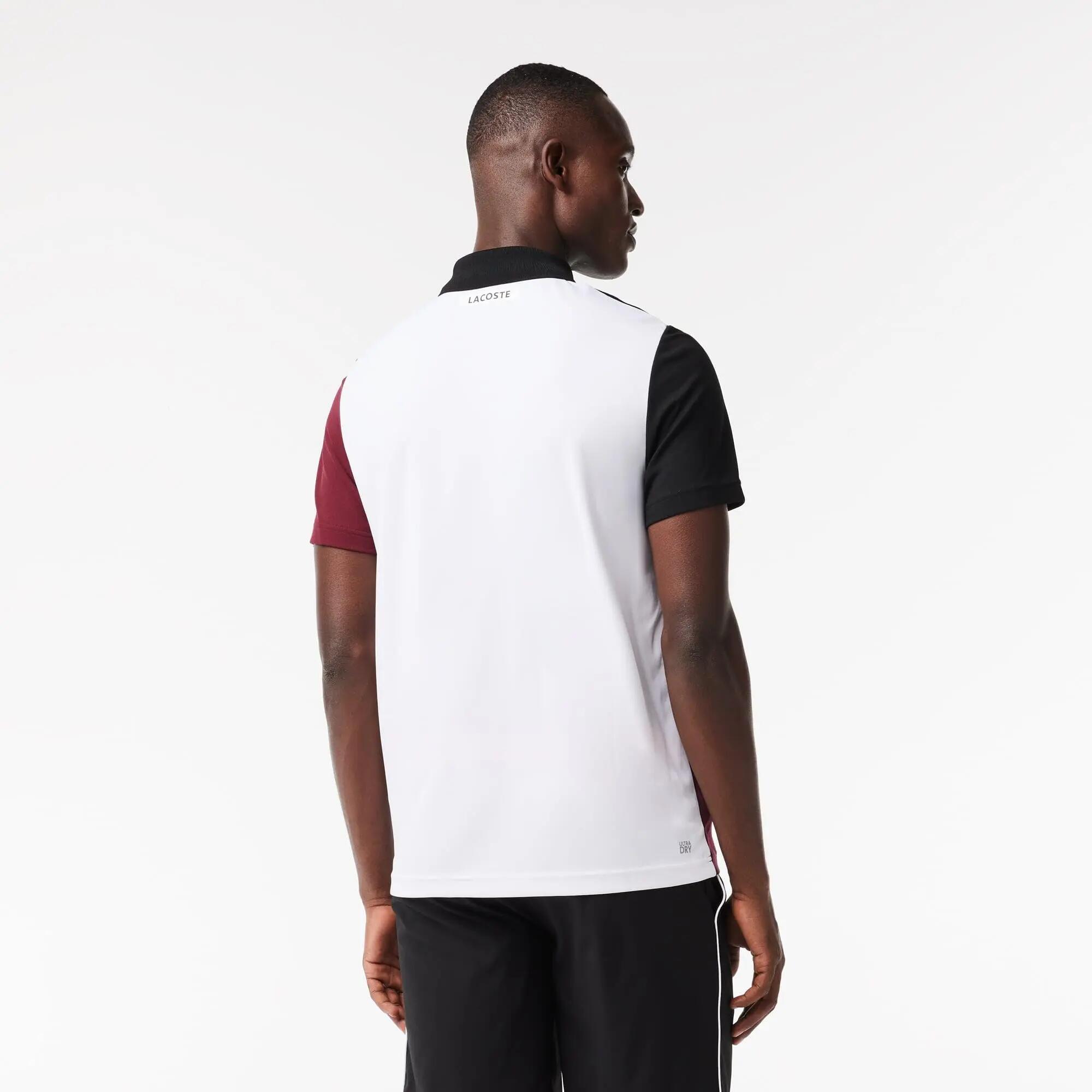 Lacoste - Poloshirt Herren - DH1082 - Schwarz/Orange 4/4