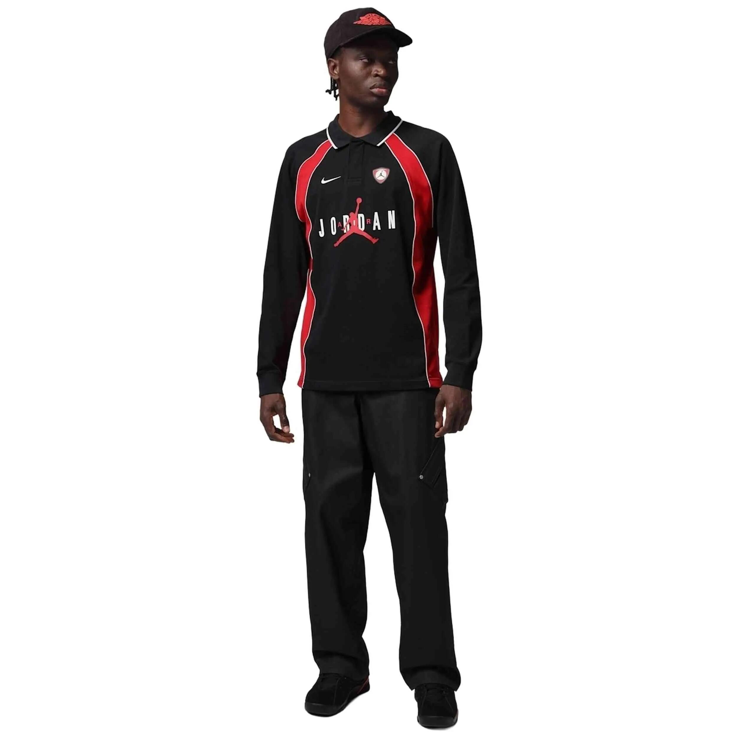 Lange mouw poloshirt Jordan model Flight voor mannen 3/5