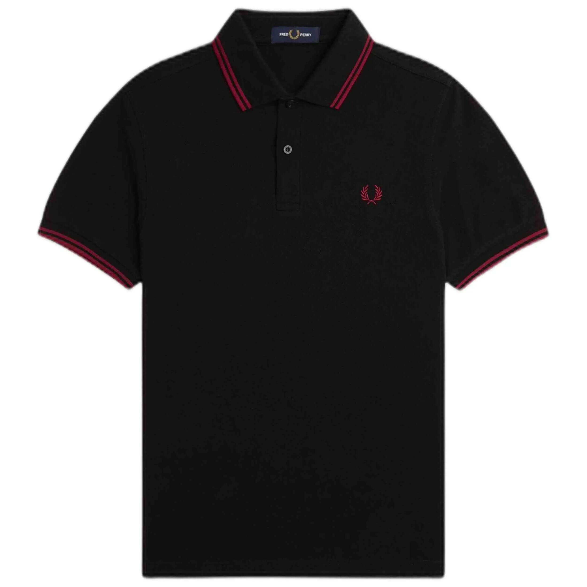 Kurzarm-polo Fred Perry Modell M3600-Y42 für männer 3/5