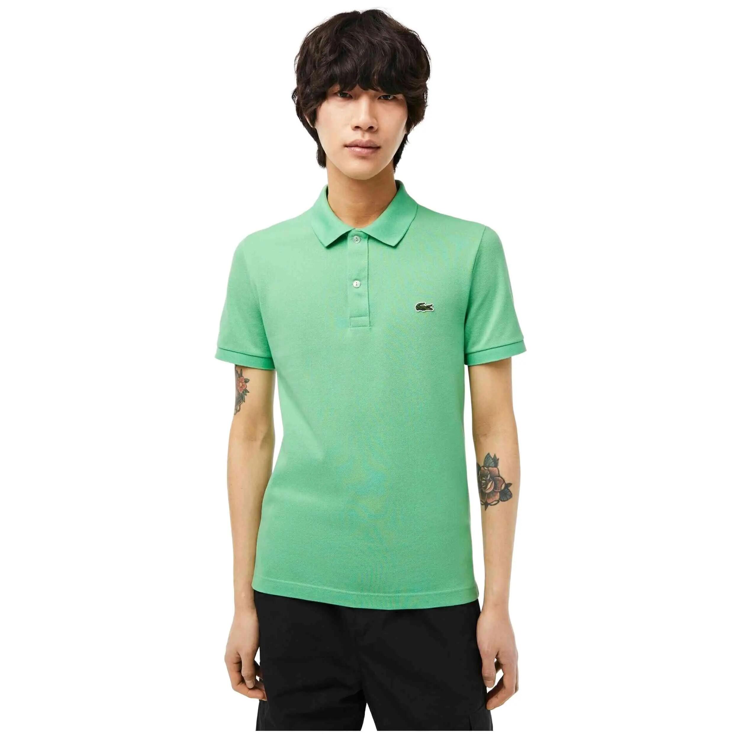 Polo à manches courtes Lacoste modèle L.12.12 pour homme 2/5