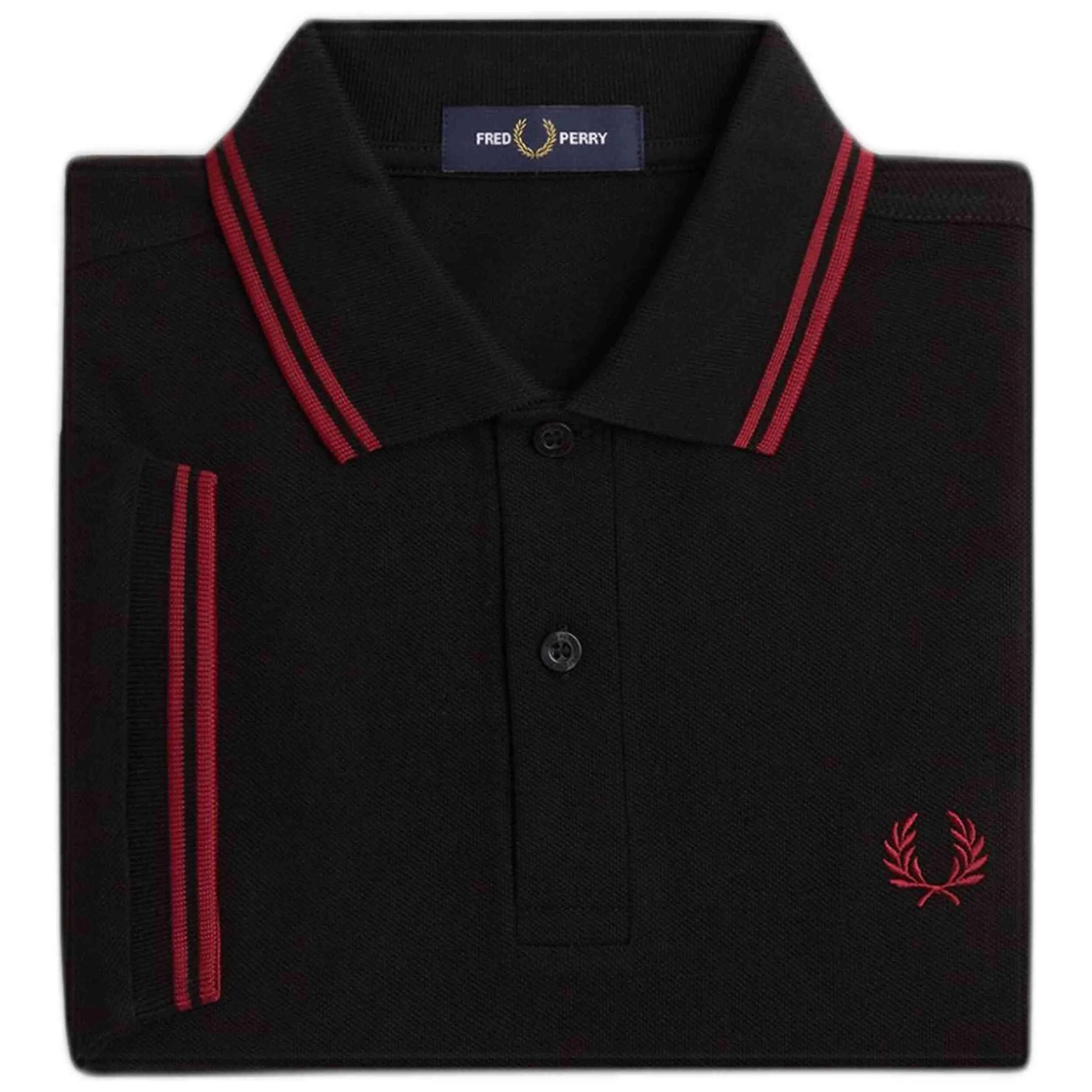 Kurzarm-polo Fred Perry Modell M3600-Y42 für männer 2/5