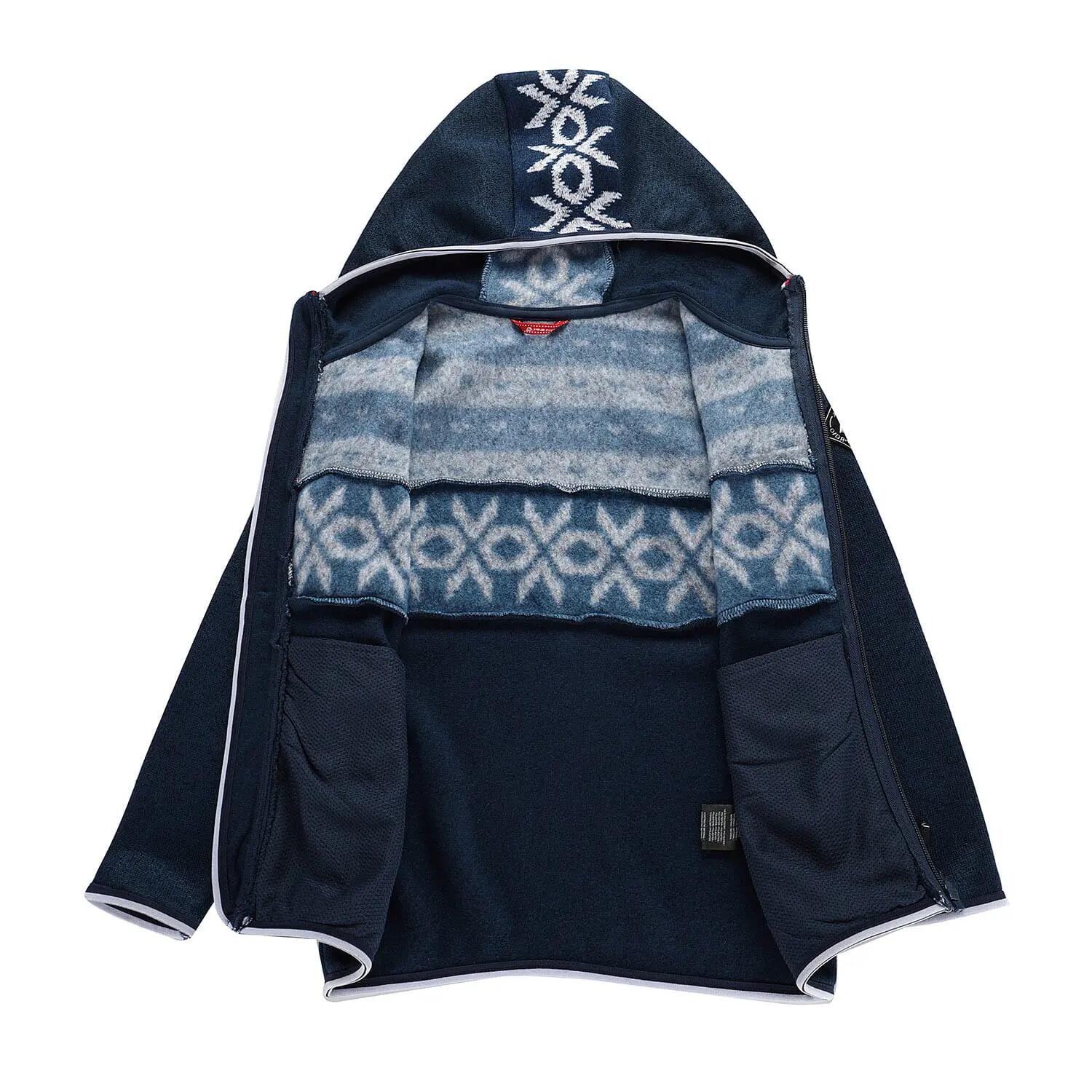 Bluza dziecięca polarowa z kapturem Alpine Pro Noreso 3/7