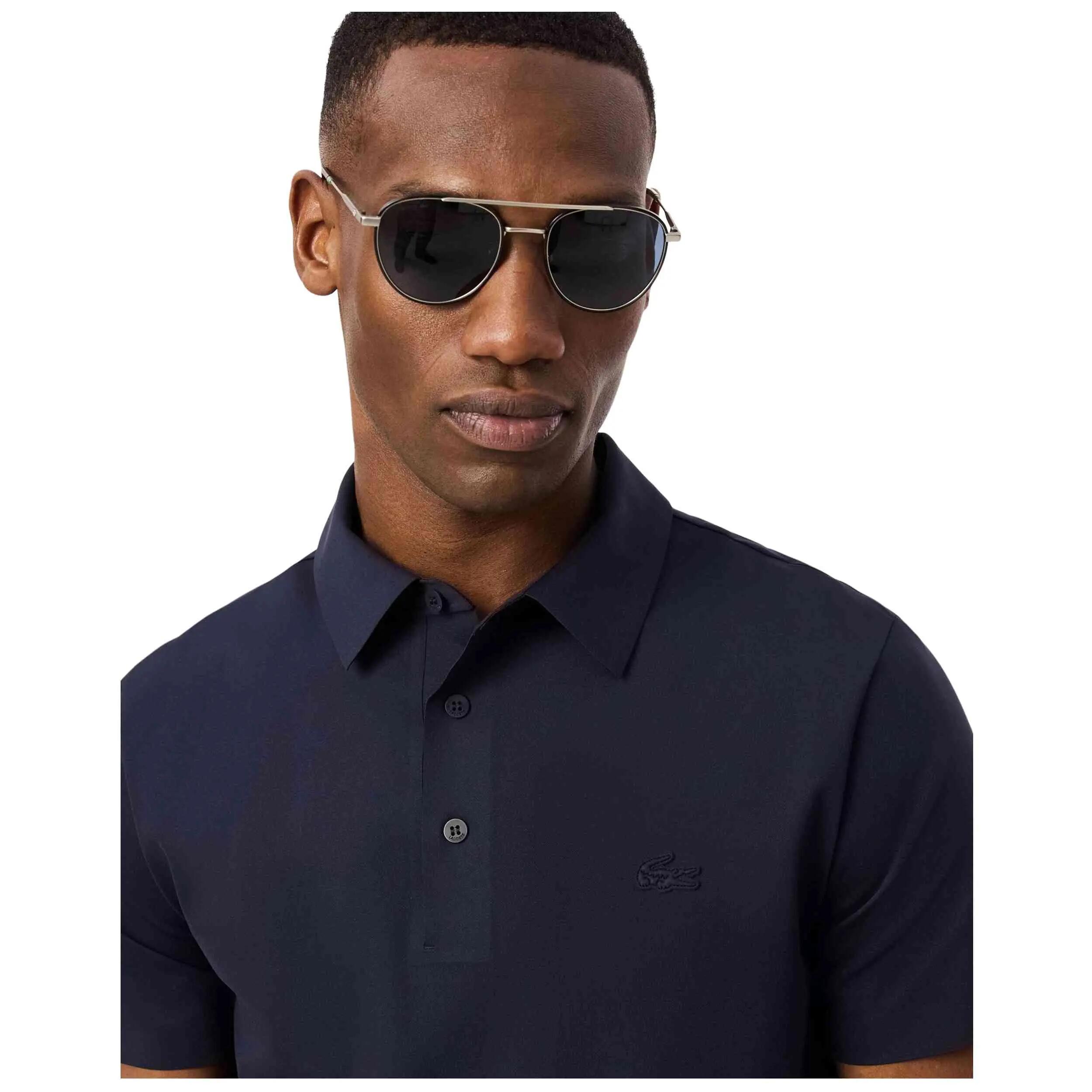 Polo à manches courtes Lacoste modèle Commuter "Azul Marino" pour homme 4/5